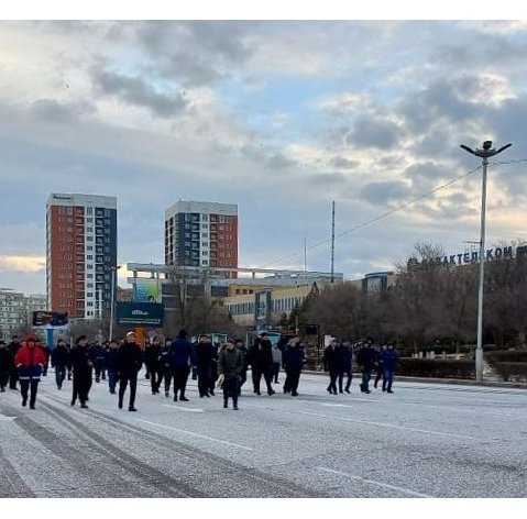 Газовые протесты в Казахстане