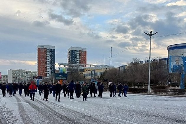 Газовые протесты в Казахстане