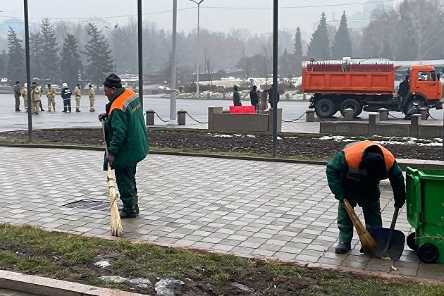 Обстановка в городах Казахстана на фоне протестов