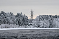 Зима на берегах реки Вуоксы