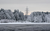 Зима на берегах реки Вуоксы