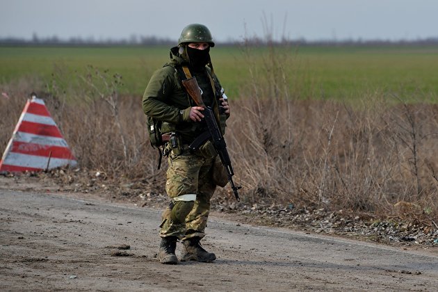 Военнослужащий Народной милиции ДНР