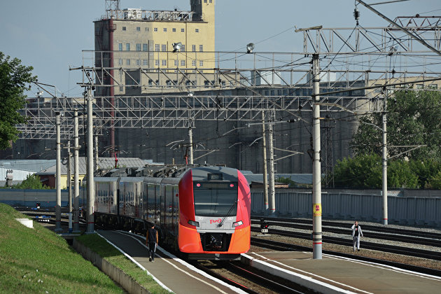 Запуск электропоезда "Ласточка" по маршруту Новосибирск - Барнаул