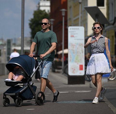 Жара в Москве