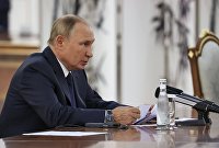 Президент РФ В. Путин провел встречи на полях саммита ШОС