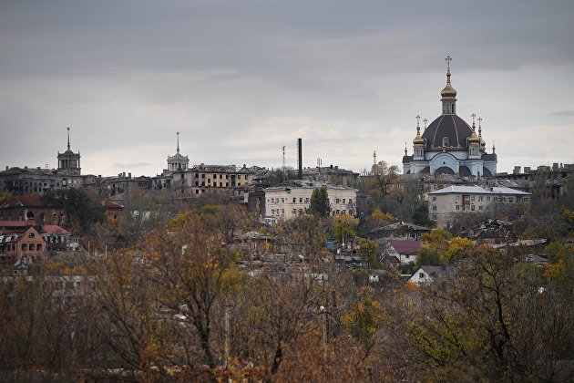 Мирная жизнь в Мариуполе