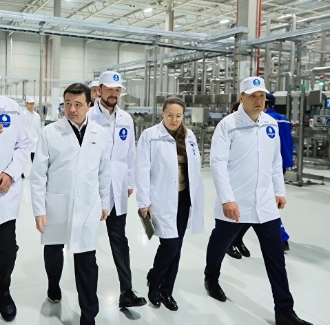 Воробьев оценил реализацию проекта по производству воды в Подмосковье