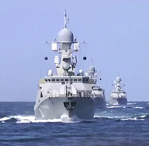Корабли Каспийской флотилии