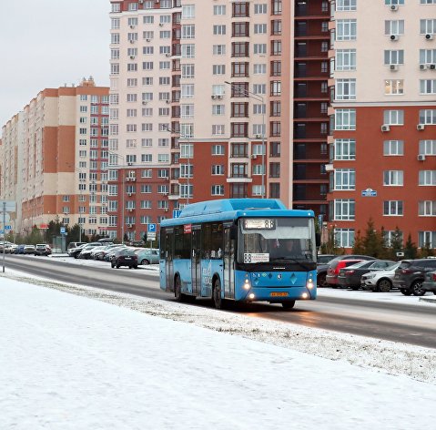 Первый снег в Кемерове