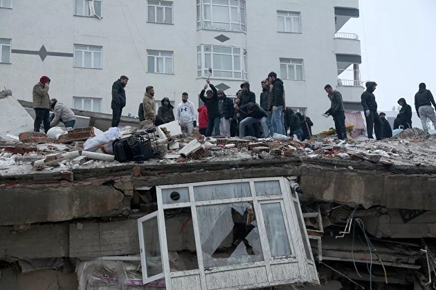 Землетрясение в Турции