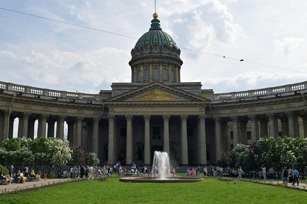 Цветение сирени в Санкт-Петербурге