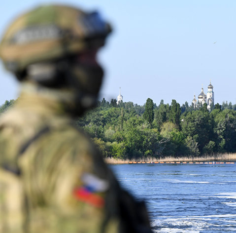 Каховская гидроэлектростанция в Херсонской области