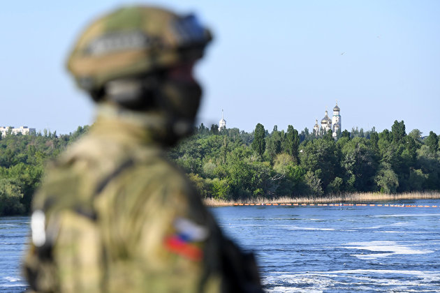 Каховская гидроэлектростанция в Херсонской области