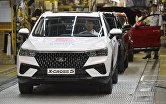 ПМЭФ-2023. Церемония выпуска первого автомобиля LADA X-Cross 5