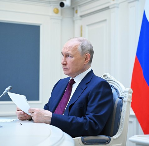 Президент РФ В. Путин принял участие в заседании Совета глав государств – членов ШОС