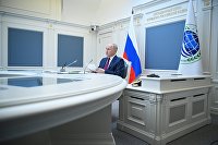 Президент РФ В. Путин принял участие в заседании Совета глав государств – членов ШОС