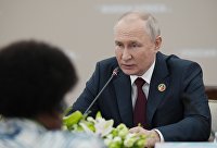 Президент РФ В. Путин встретился с президентом Мозамбика Ф. Ж. Ньюси