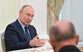 Рабочая встреча президента РФ В. Путина по вопросам развития промышленности