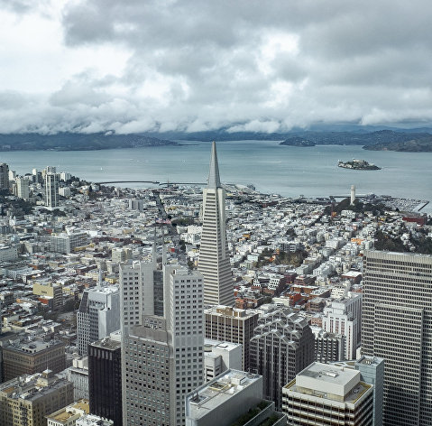 Вид на Сан-Франциско, США
