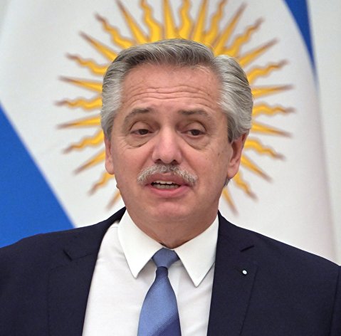 Президент Аргентины Альберто Фернандес