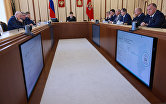 Совещание у Михаила Котюкова с участием членов правительства и депутатов парламента Красноярского края