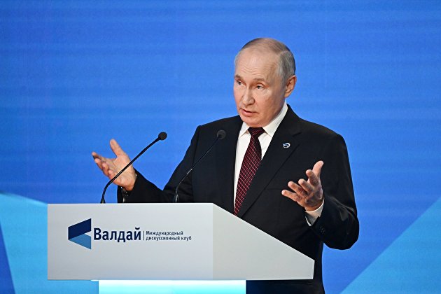 Президент РФ В. Путин