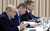 Премьер-министр РФ М. Мишустин принял участие в работе межправительственного совета стран ЕАЭС и Совета глав правительств СНГ и государств - членов ШОС в Бишкеке