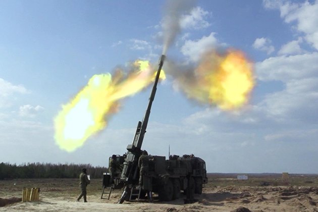 Самоходная артиллерийская установка "Мальва"