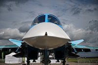 Истребитель-бомбардировщик Су-34 ВКС РФ