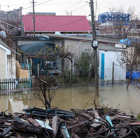 Последствия стихийного бедствия в Крыму