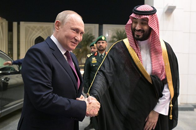 Визит президента РФ В. Путина в Саудовскую Аравию